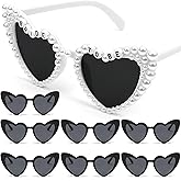 FSLLZCJY Bride to Be Heart Sunglasses - 8 Pack | Bachelorette Party Favors, Bridal Shower Bridesmaids Proposal Gifts
