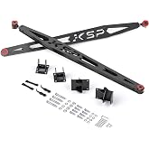 KSP 2-9in Adjustable Traction Bar for Silverado Sierra, Heavy Duty Rear Ladder Traction Bar Kit, Stabilizing Rear Axle Geometry, Fits 2019+ Silverado Sierra 1500