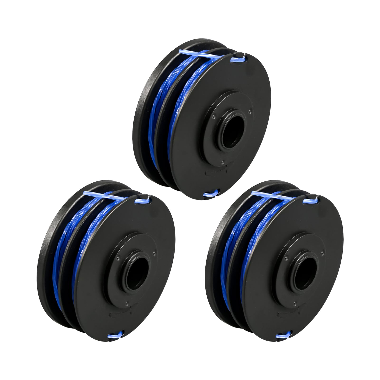 RAC123 Strimmer Spool for Ryobi, 1.5mm 8.3m Replacement Strimmer Line Compatible with Ryobi RLT4027, RLT4125, RLT5027, RLT6030, RLT5127, RLT6130-5132002670 (3 Pcs)