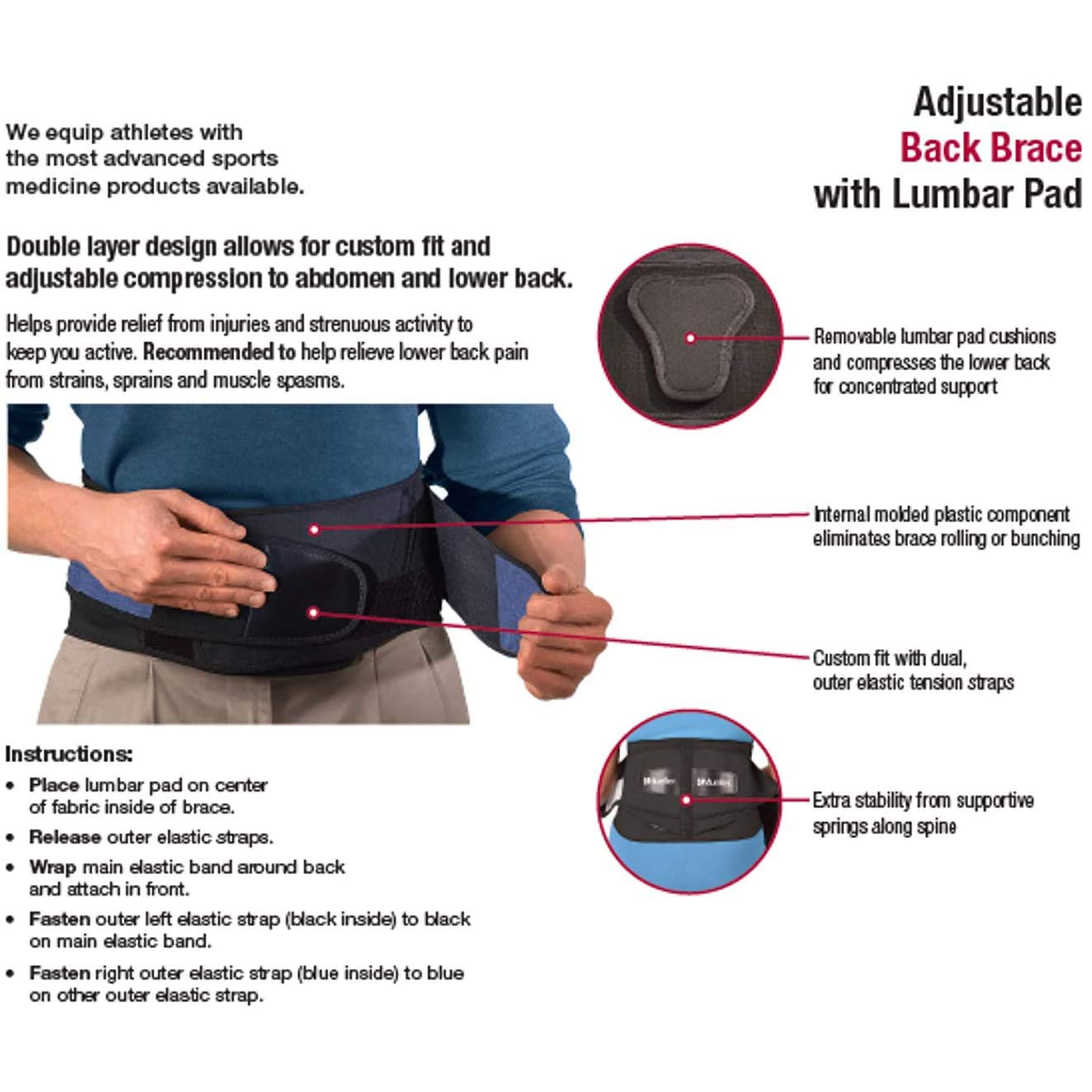 MUELLER Sports Medicine Posture Corrector for Women and Men, Adjustable Back Support for Scoliosis, Kyphosis & Text Neck, One Size, Black