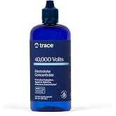 Trace Minerals 40,000 Volts Electrolyte Concentrate, 48 Servings | Ionic mineral drops for water, High bioavailability, Sustainably harvested in the USA, Supports 300+ biochemical reactions