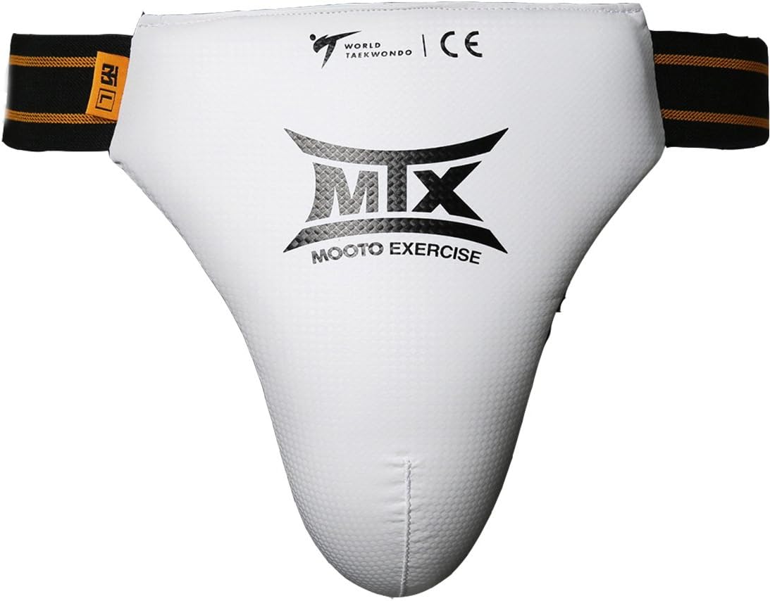 Mooto Korea Taekwondo MTX Groin Protector for Male Guard WTF Approved for Men XS to XL MMA Martial Arts Karate Kickiboxing Prevention of Injury