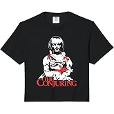 The Conjuring Annabelle Portrait Comfort Colors Crop Top