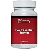Tremortin &ndash; Natural Essential Tremor Herbal Supplement - Offers Relief for Shaky Hands, Arm, Leg and Voice Tremors (60 Capsules)
