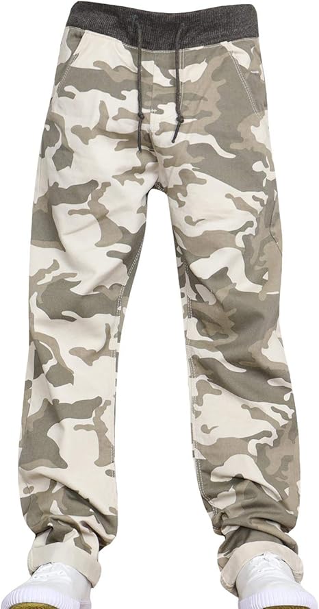 kids camo joggers