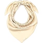 COACH womens Textured Signature C Printed Silk Square