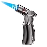 JAERB Torch Lighter, Adjustable 4 Jet Flame