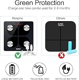 RENPHO USB Rechargeable Smart Body Fat Scale with Bluetooth view 2