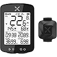 XOSS G+ Gen2 GPS Bike Computer ANT+/ Bluetooth IPX7 Cycling Computer Rechargeable Bicycle Speedometer Odometer with 2.2 inch LCD Screen, 28 hrs Long Battery Life with Vortex Speed Cadence Sensor
