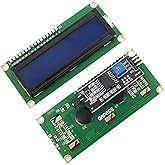 IIC/I2C/TWI LCD 1602 16x2 Serial Interface Adapter Module Blue Backlight Compatible with Ar-duino UNO R3 MEGA2560