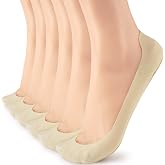 No Show Socks For Women - Ultra Low Cut Invisible Liner Socks Non-Slip