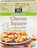 365 Everyday Value, Organic Cheese Square Crackers, 7 Ounce