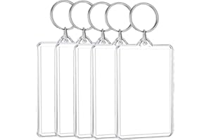 LCKAEY picture keychains Photo frame key chain pendant photo souvenir decorative buckle creative DIY gift key chain