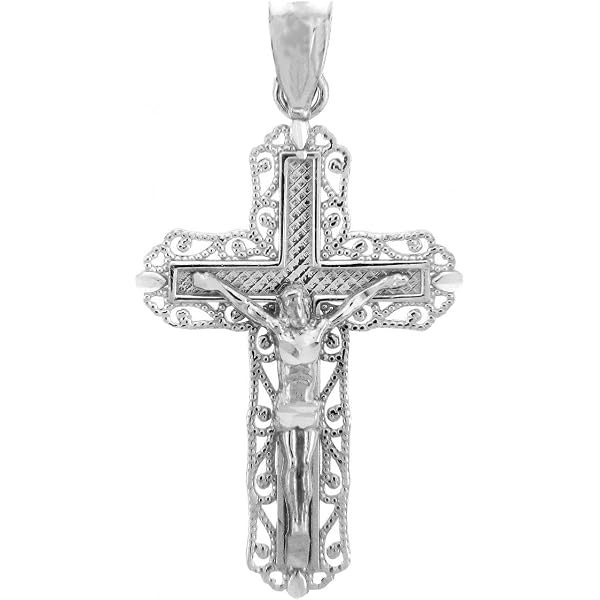 thumbnail image 2 of .925 Sterling Silver Nugget Charm Pendant – No Stone, Made In USA 2 of 4