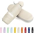 Yoobure Travel Umbrella Portable Compact Umbrellas, Pocket Mini for Purse, Umbrellas for UV Sun & Rain Small for Backpack, Umbrella with Case Folding for Kids Women