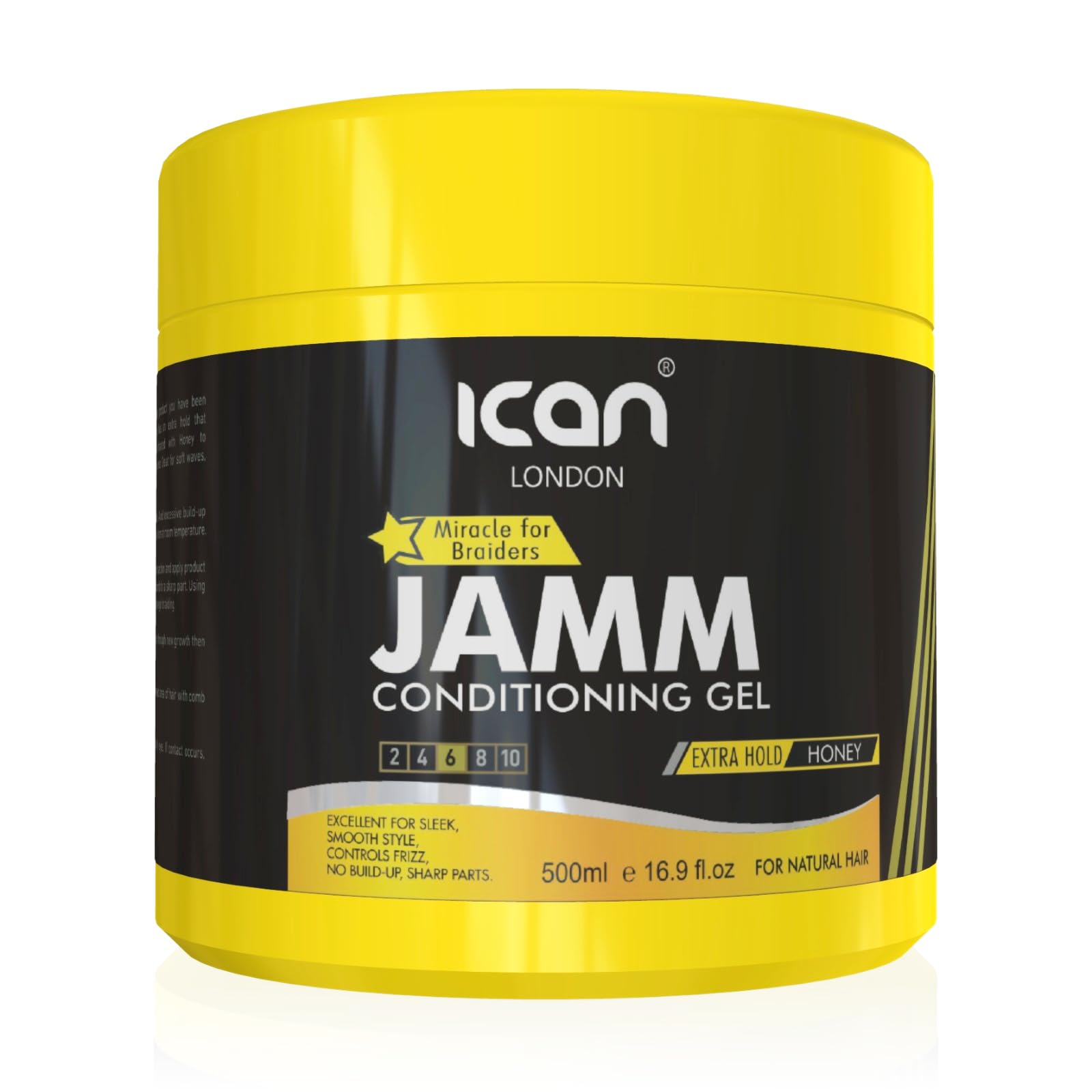 ican london Jamm Conditioning Gel Extra Hold With Honey 500ml
