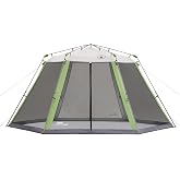 Coleman Skylodge Screened Canopy Tent with Instant Setup 10x10/15x13ft Portable Screen Shelter with 1-Minute Setup for Bug-Free Lounging Great for Picnic Yard Beach Park Camping &amp; More