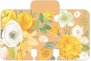 Fileyeye 4 inchx 2.6 inchRotary File Card Refills Dividers for Rolodex (C-Dividers)