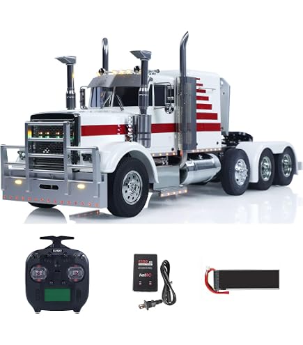 Amazon.com: Tamiya 56336 RC King Hauler Black Edition : Toys & Games