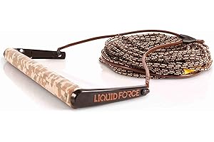Liquid Force Team Handle w/H-Braid Line Wakeboard Rope Combo