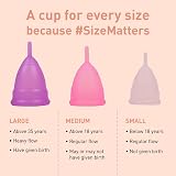 Sirona Reusable Menstrual Cup Medium | Heavy Flow Tampon Alternative view 7