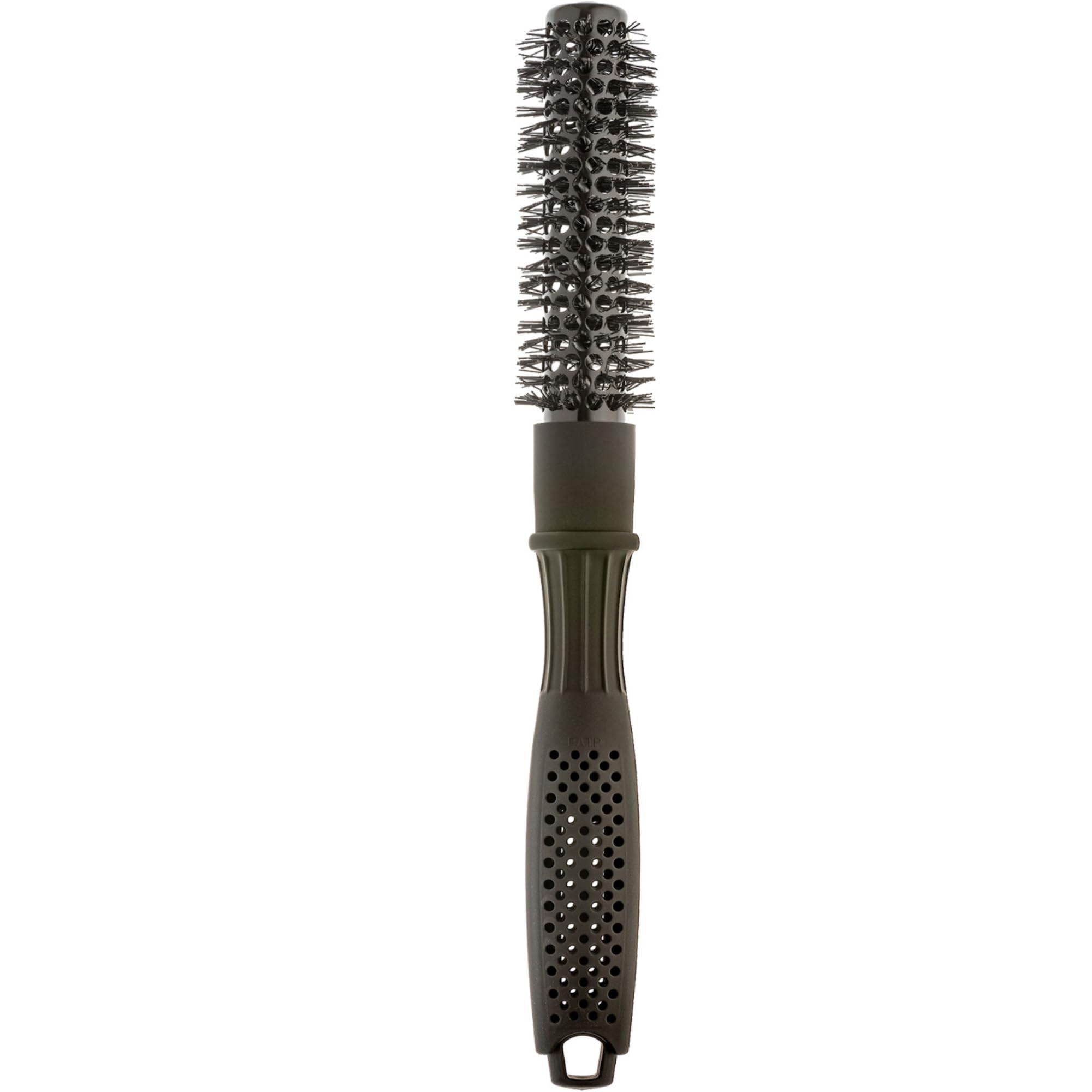 Head Jog Light 125 (20mm) Radial Hair Brush Brush, Black Cushion Thermal Coated Heat Resistant Nylon Bristle. Brush For Blow Drying & Straightening. Ideal For Long, Thick, Wavy Hair & Extensions.