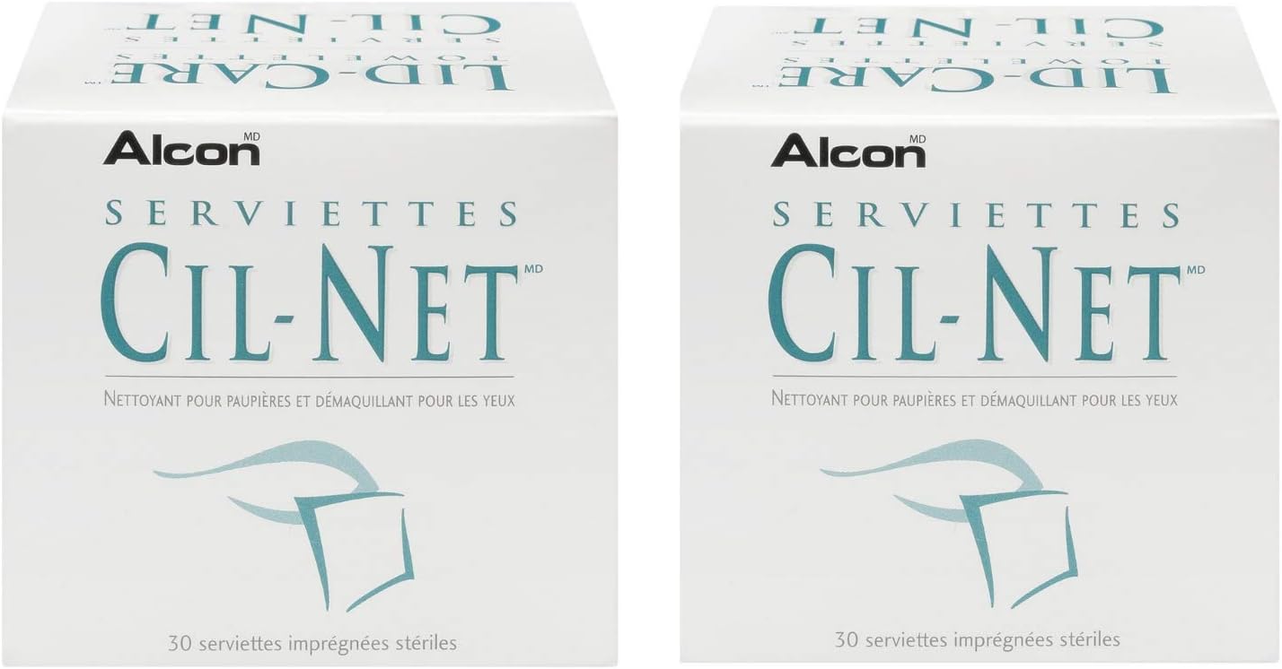 Alcon LidCare Eyelid Cleansing Wipes PreMoistened Eye Care Towelettes