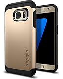 Spigen Tough Armor Galaxy S7 Case with Extreme Heavy Duty Protection and Air Cushion Technology for Samsung Galaxy S7 2016 - Champagne Gold
