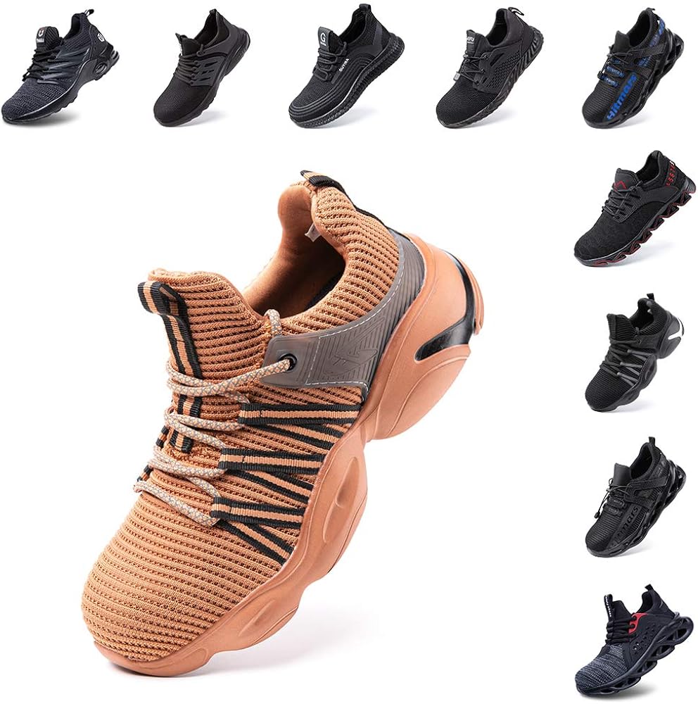 ladies steel toe cap trainers uk