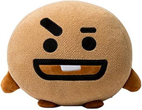 Amazon Bt21 ぬいぐるみ 防弾少年団 抱き枕 Btsキャラクター人形 応援グッズ ふわふわ車用枕 ブラウン 30x40cm アイドル 芸能人グッズ 通販