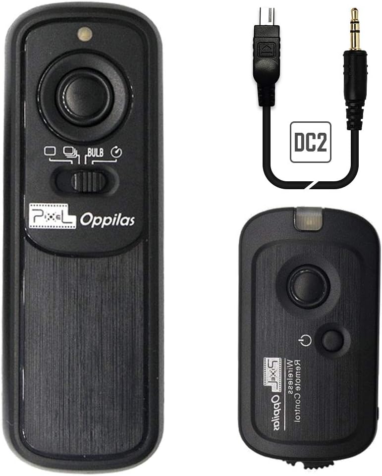 Wireless Remote Shutter Release PIXEL RW-221 DC2 Wired Shutter Release Cable for Nikon D3100 D5000 D7200 D600 D610 D750 Cameras, Replaces Nikon MC-DC2