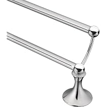 Moen DN7708CH Lounge Papierhalter – Chrom, Verdeckte Montage, Mit Federbelasteter Rolle