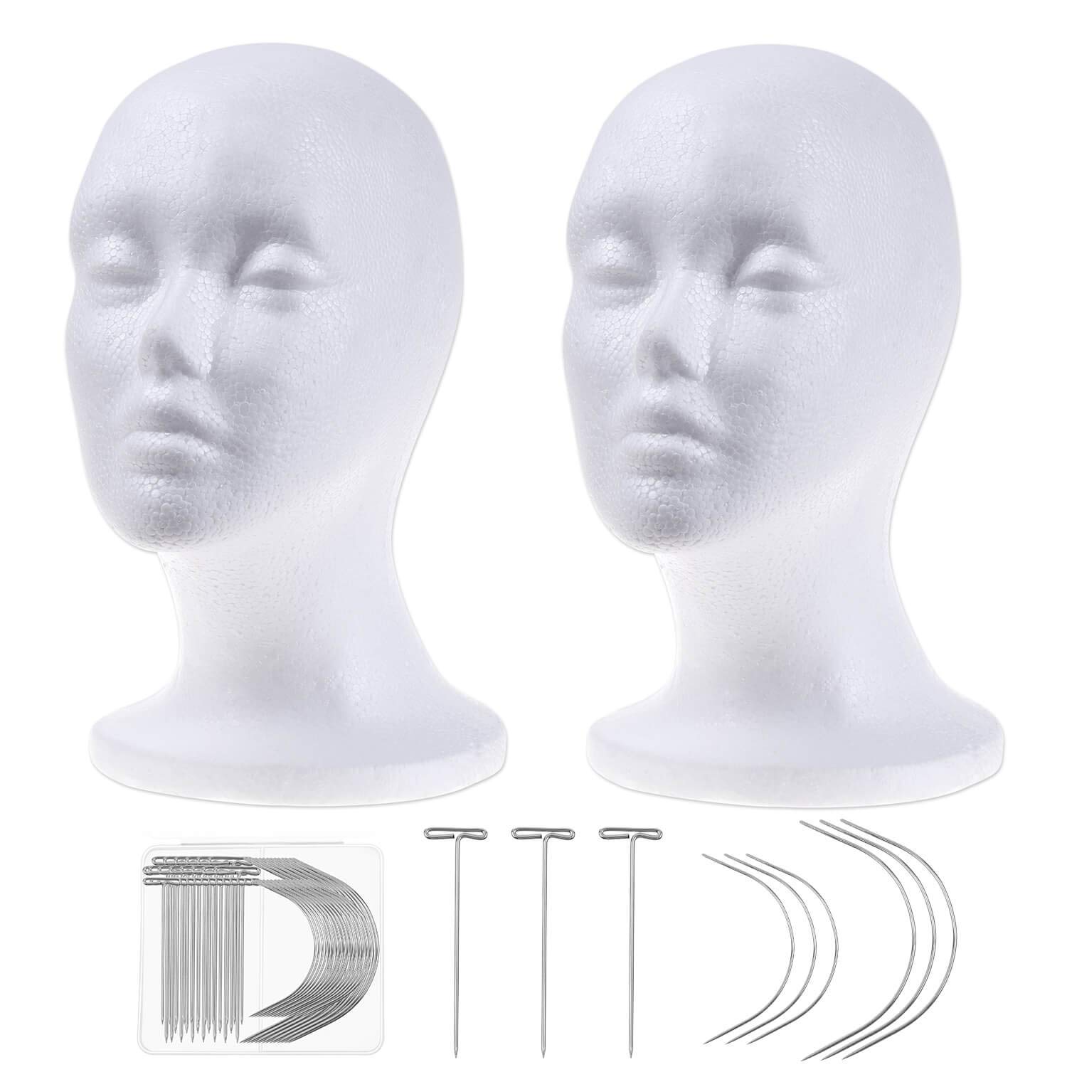 styrofoam heads for wigs