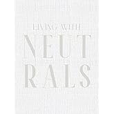 Living With Neutrals: decorative books for coffee table