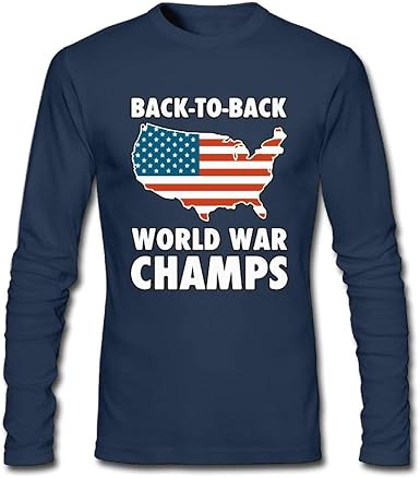 back to back world war champs long sleeve