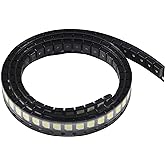 AEDIKO 100pcs 3528 (1210) SMD LED Diode Lights Chip White 6000K Super Bright Lighting Bulb Lamps Electronics Components Light Emitting Diodes (3.5mm x 2.8mm)
