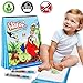 Magic Water Drawing Book Water Painting & Coloring Book With 2 Magic Pen Kids Educational Learning Toy Best Toddler Toys Gifts For Boy Girl Age 2 3 4 5 Year Old Travel Activities For Kids