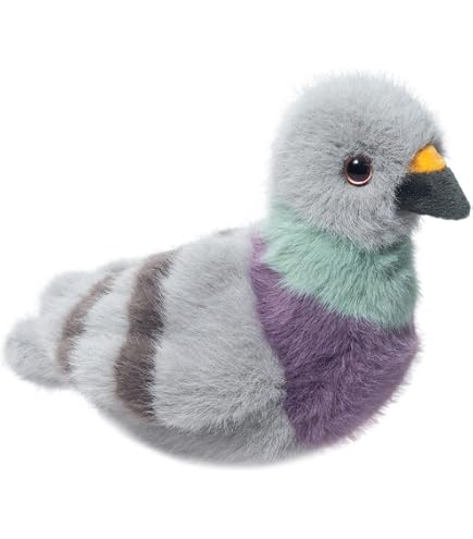 Peluche De Paloma Realista De 30 Cm – Pájaro Decorativo De Felpa Suave, Ideal Para Habitación Infantil, Salón O Como Regalo De Pascua Y Cumpleaños