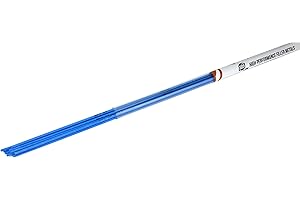 SÜA - Silver Brazing Solder Rod - Flux Coated - 45% Ag - AWS BAg-5 - Size: 1/16'' x 18'' - (9 Sticks)