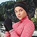 TrailHeads Womens Running Gloves - Touchscreen Gloves - Running Accessories for Women Winter - Hiking, Biking, Sports - Solid Black (Medium)