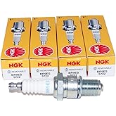 NGK 5722 Spark Plug - BR9ES, 4 Pack