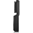 StyleCraft Heat Stroke Beard & Styling Hot Brush, Cool Touch Tips Anti-Scold, Hair Straightener, Black