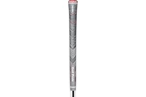 Golf Pride MCC Plus4 Align Golf Club Grip - All-Weather Hybrid Grip with Raised Ridge Technology & Larger Lower Hand - Brushed Cotton Cord & Pebbled Texture