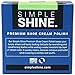 Simple Shine. NEW Premium Black Cream Polish | Boot and Shoe Leather Polish Shoe Care and Conditioner