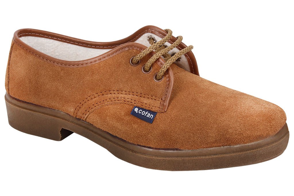 Work Shoe | Suede Leather | Estero Model | Size 39 | Rubber Floor