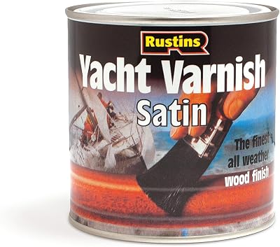 Rustins Yacht Varnish Satin 250ml with Tung Oil Formula