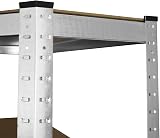 TMZ Heavy Duty Galvanised Steel Shelving 175kg/shelf 4 Levels 150cm H x 70cm W view 6