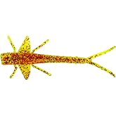 Bobby Garland Mayfly Chartreuse Red Glitter 2 1/4"