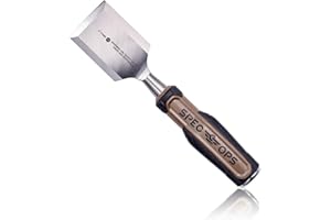 Spec Ops Wood Chisel, 2" Blade, High-Carbon Steel Blade, Shock-Absorbing Grip
