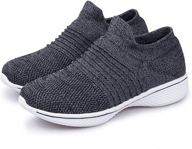 Amazon 天下 スニーカー レディース スリッポン ウォキングシューズ ライニングシューズ 超軽量 通気 トレーニング メッシュ カジュアル 通勤通学 日常用 疲れにくい デッキシューズ 婦人靴 お母さん 履きやすい 天下 スニーカー